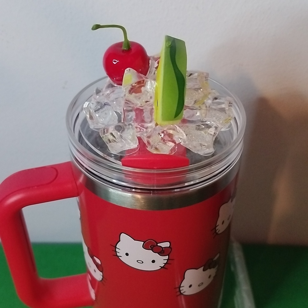 40 Oz. Stainless Steel Insulated Tumbler With Ice Topper - Picture 5 of 9